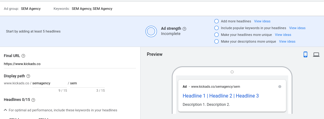 7 Tips for Crafting Perfect Keyword Ad Headlines