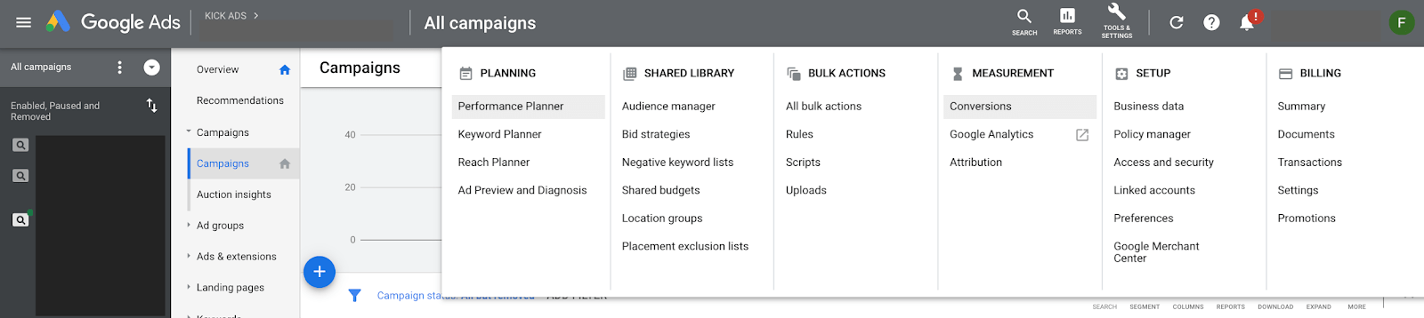 set up conversion tracking in Google Ads